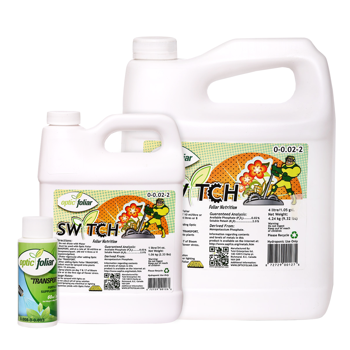 OPTIC FOLIAR SWITCH