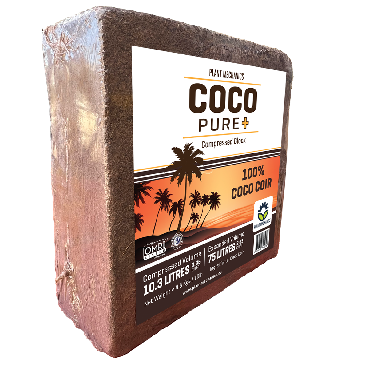 PLANT MECHANICS COCO PURE COMPRESSED BLOCK - Image 3