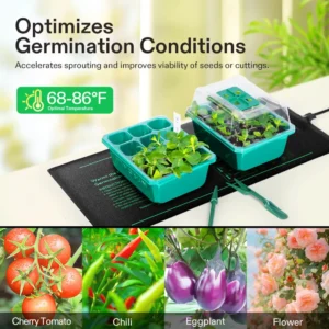 VIVOSUN SEEDLING HEAT MAT 25.4 x 52.70 CM - Image 3