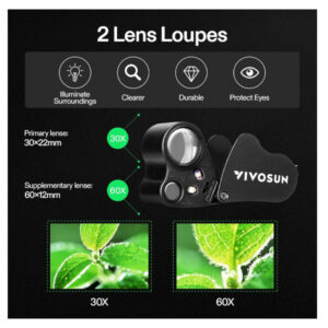 Alternative view of VIVOSUN JEWELERS LOUPE MAGNIFIER