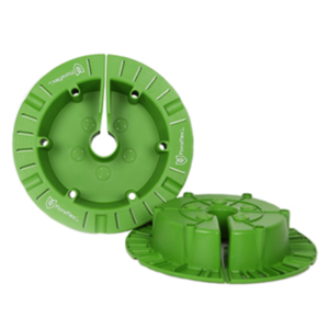 FLORAFLEX - 9"-12" ROUND FLOOD & DRIP SHIELD W/QUICKER DRIPPERS - 6 Pack - Image 3