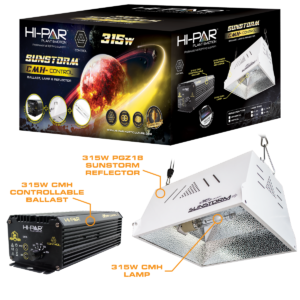 HI-PAR 315W SUNSTORM CONTROL KIT With Horti-Vision 315W Lamp - Image 3