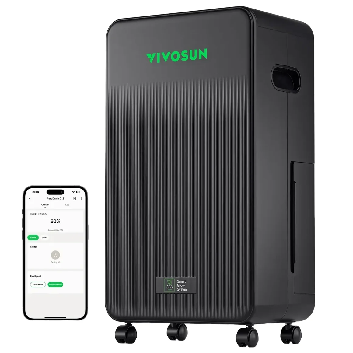 VIVOSUN AERODRAIN D12 DEHUMIDIFIER