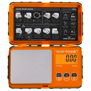 On Balance Tuff Weigh Scale TF-200 ( 200g x 0.01g ) - ORANGE - Image 4