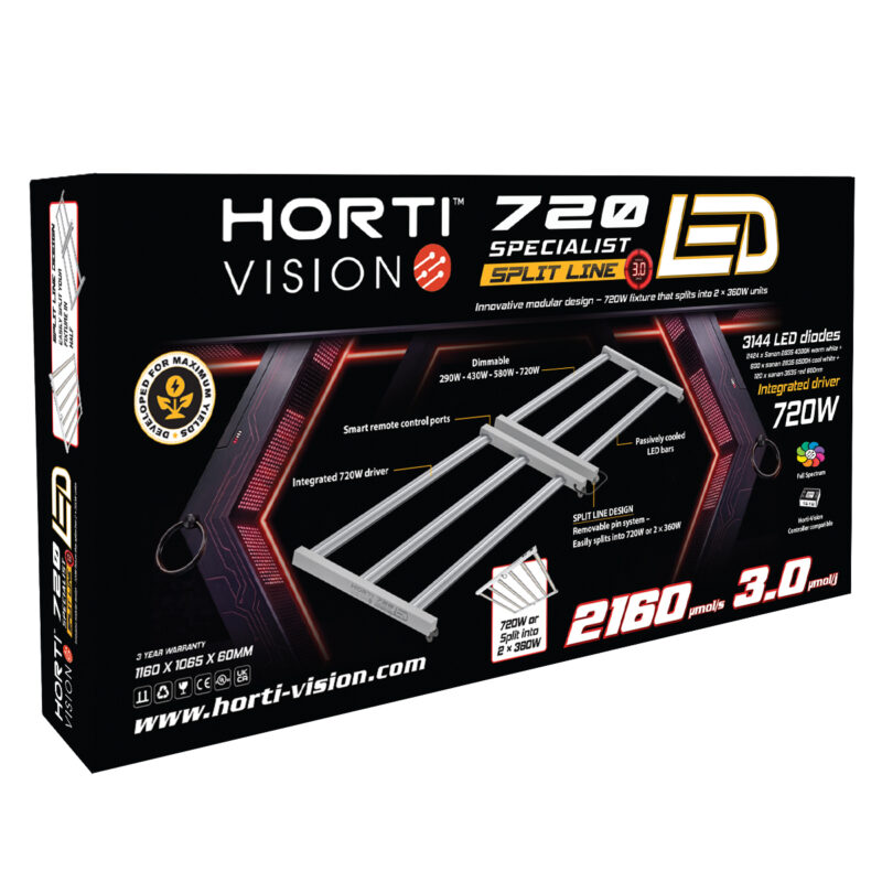 HORTIVISION 720W SPECIALIST / SPLIT LINE LED 3.0
